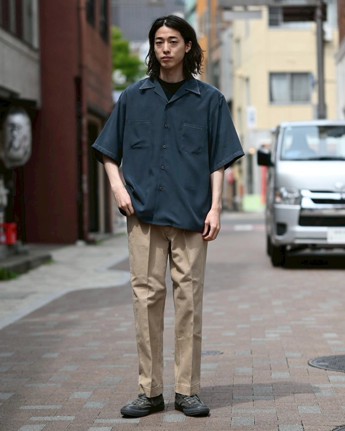 WACKO MARIA / 50'S SHIRT S/S -TYPE-4- (25SS-WMS-OC17)