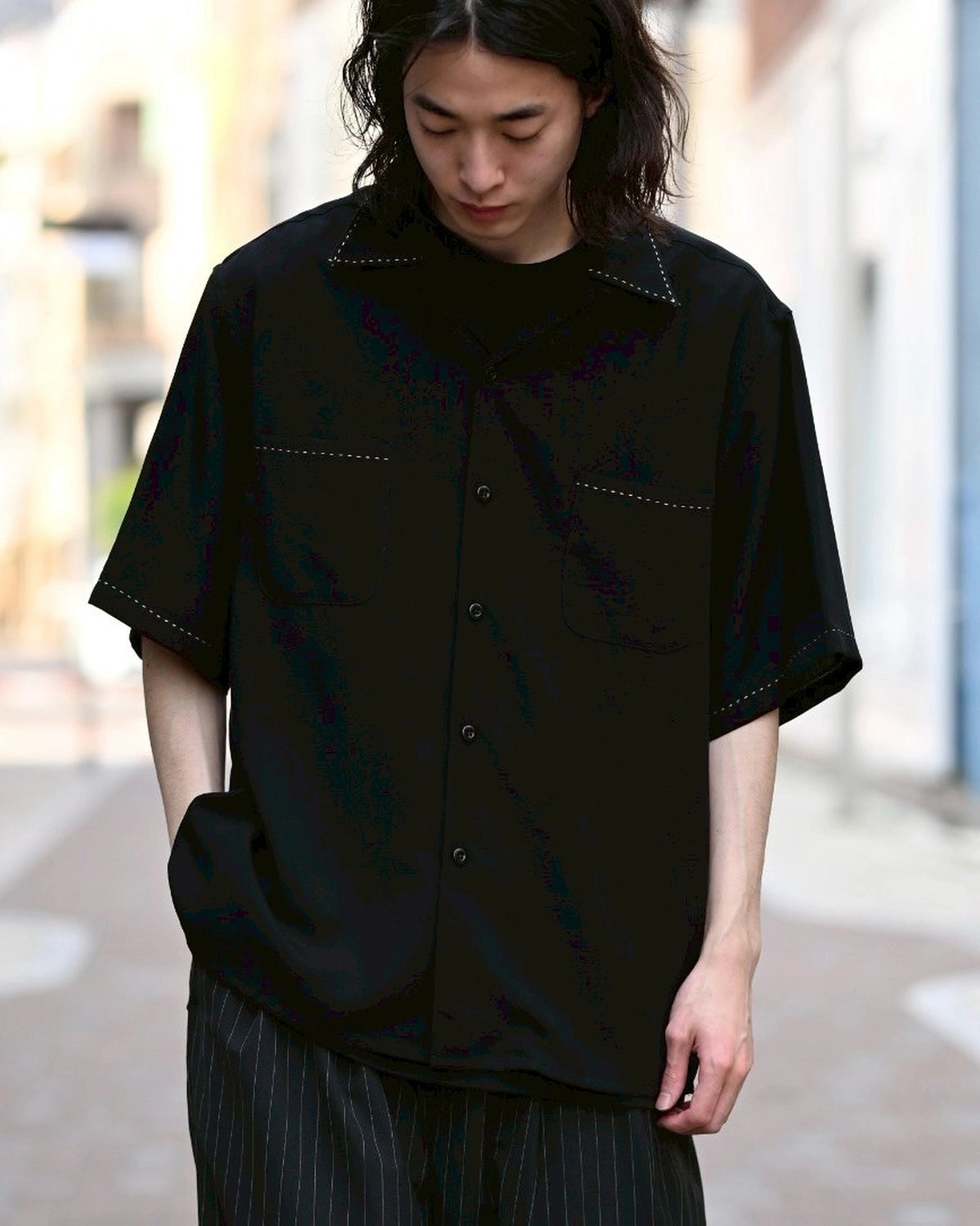 WACKO MARIA / 50'S SHIRT S/S -TYPE-4- (25SS-WMS-OC17)