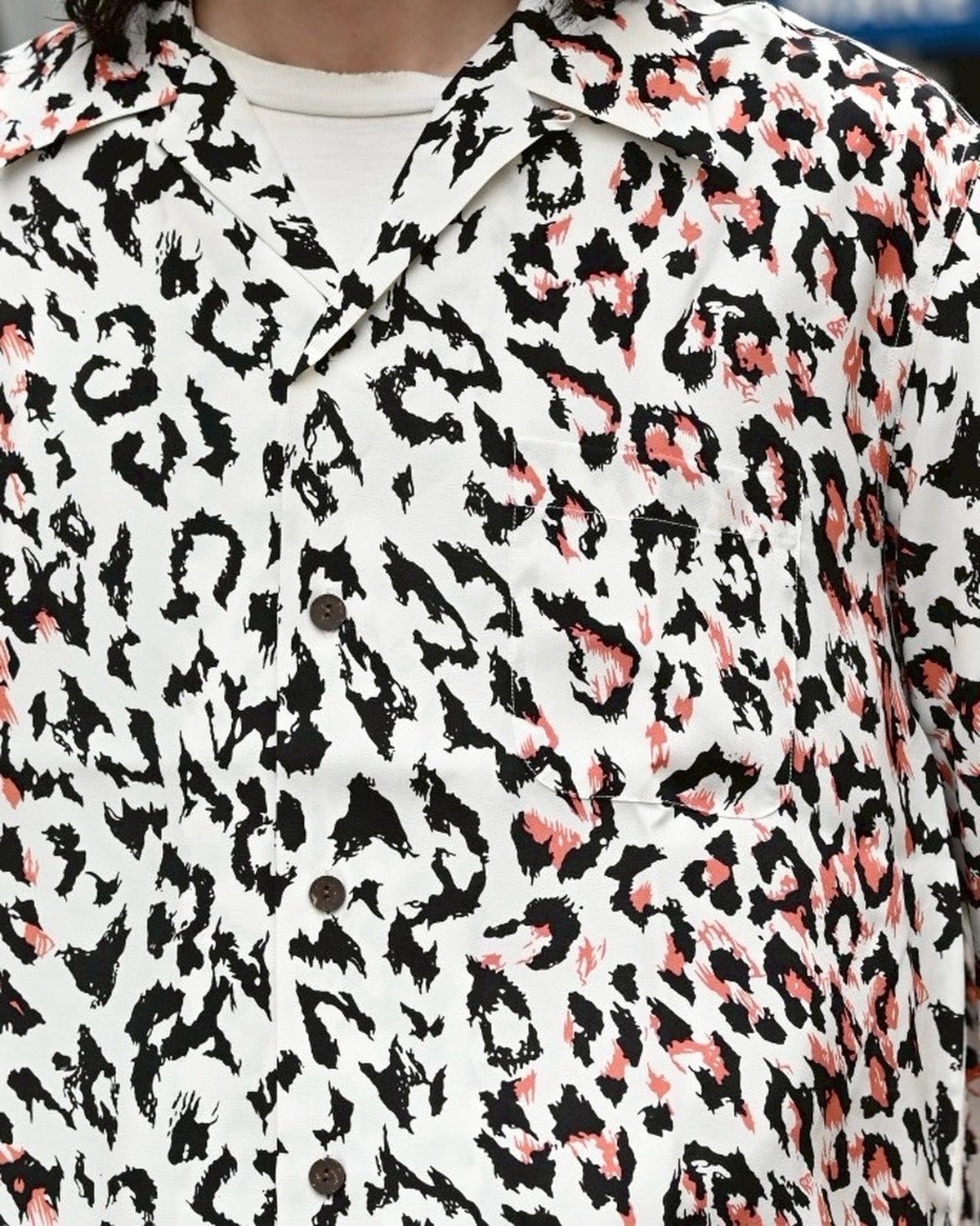 WACKO MARIA / LEOPARD HAWAIIAN SHIRT (25SS-WMS-HI01)