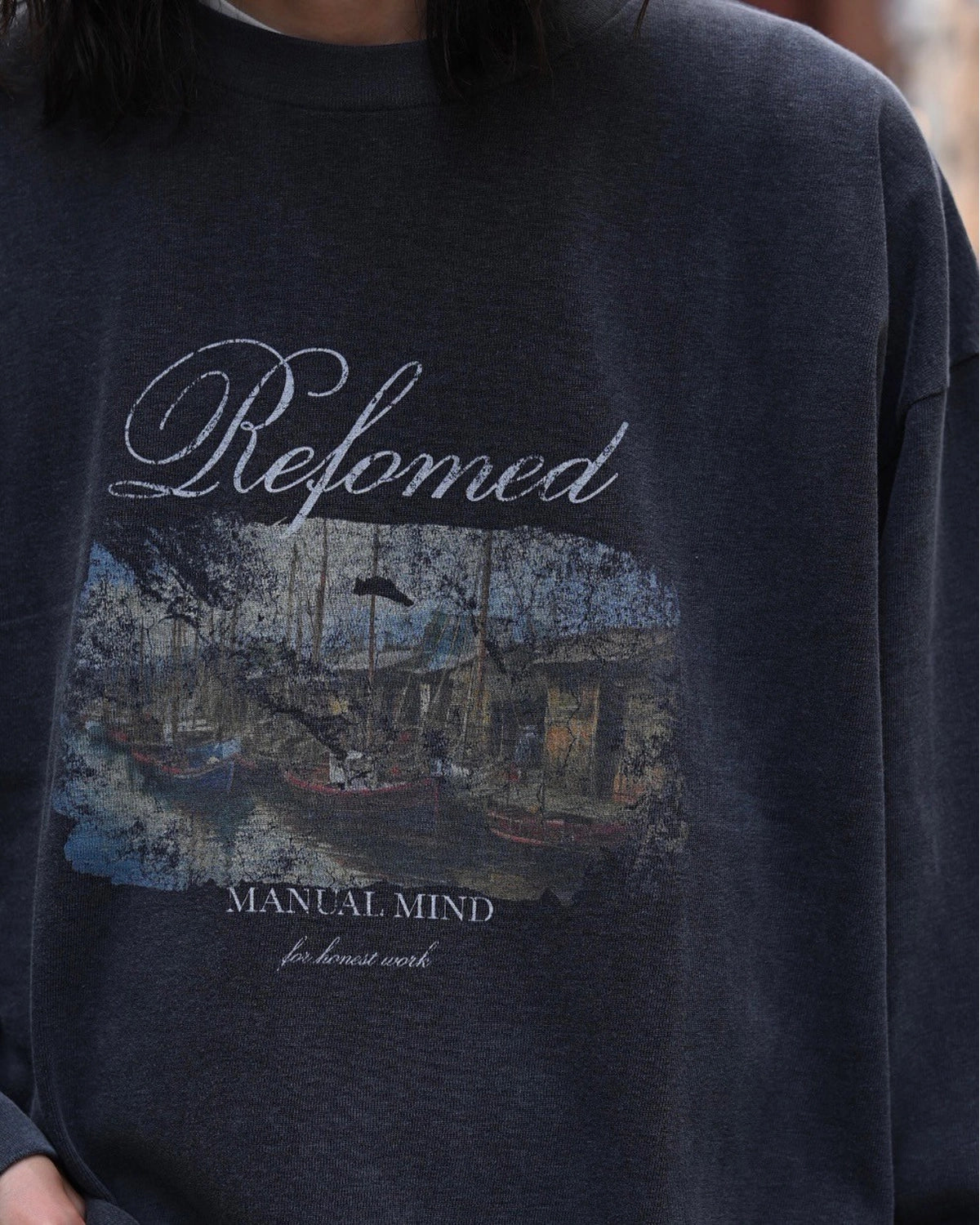 refomed / MANUAL MIND L/S TEE (RECU-047)