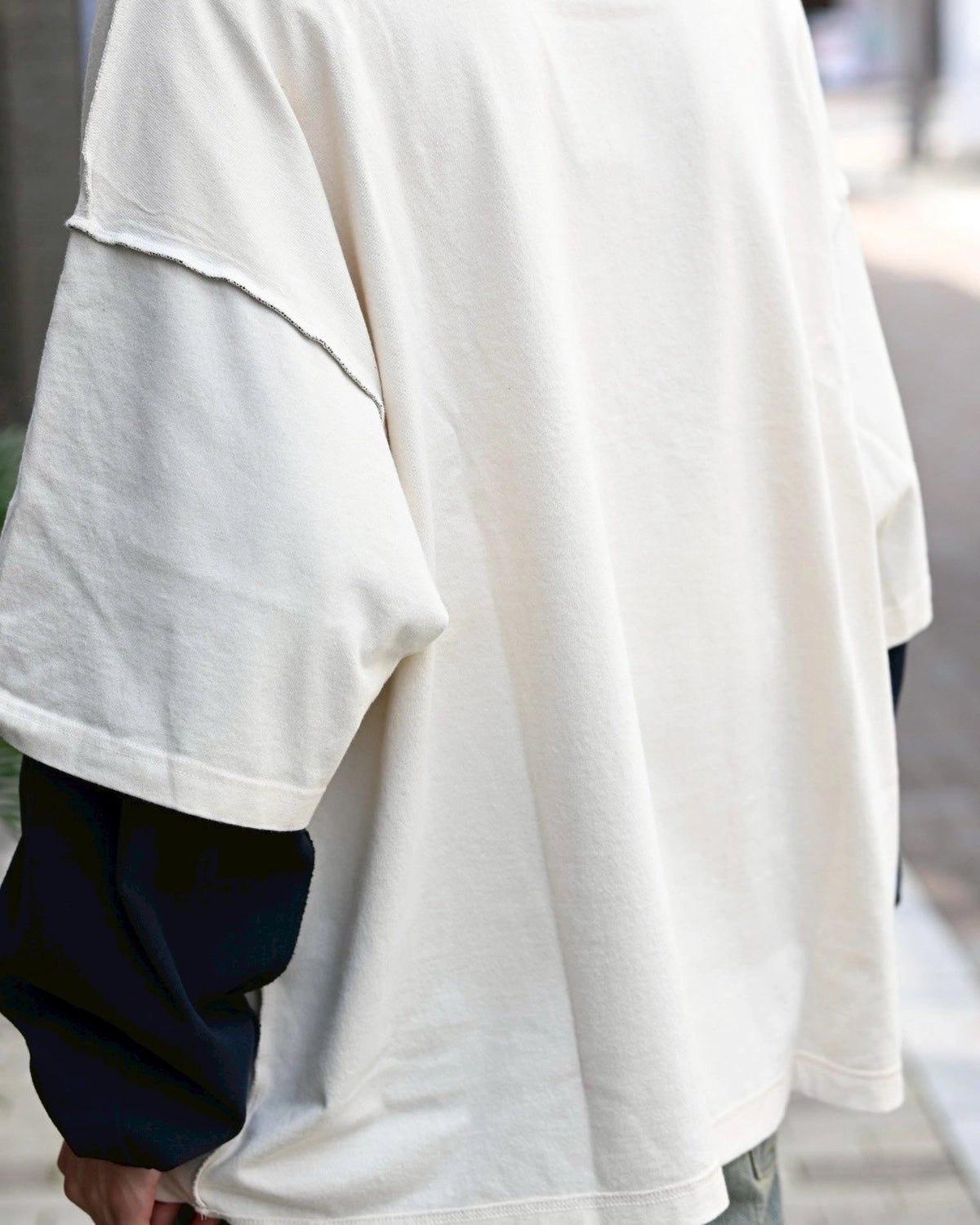refomed / REVERSIBLE L/S TEE (RECU-034)