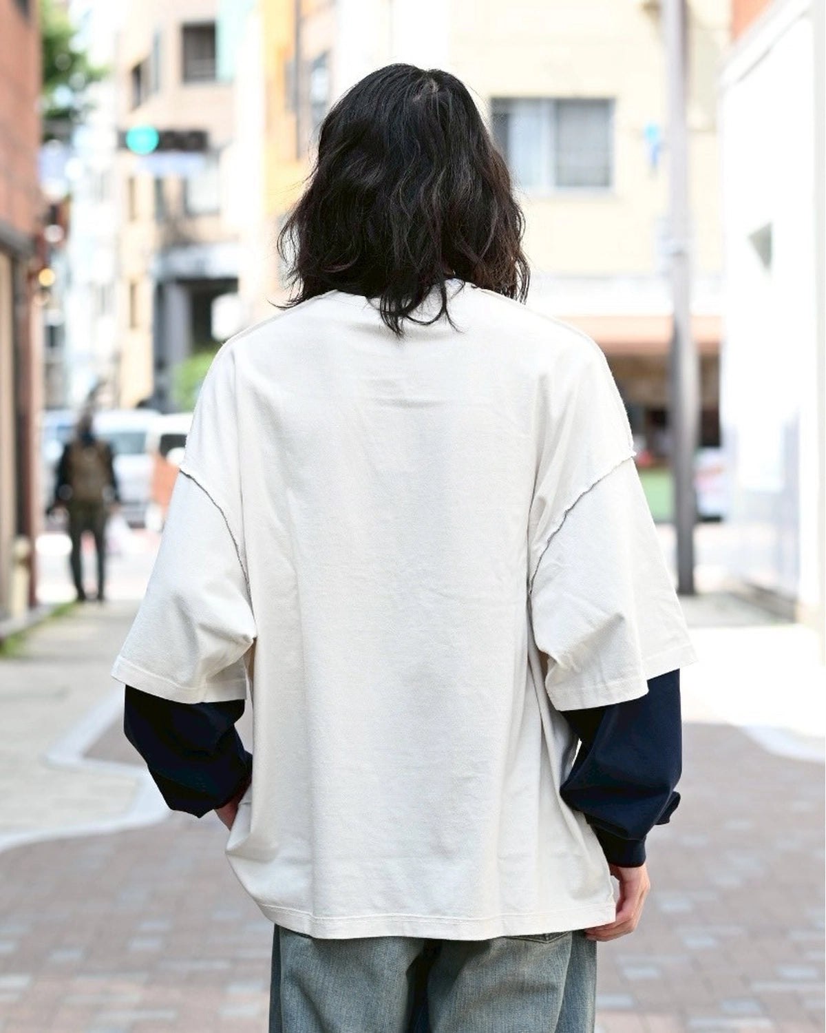 refomed / REVERSIBLE L/S TEE (RECU-034)
