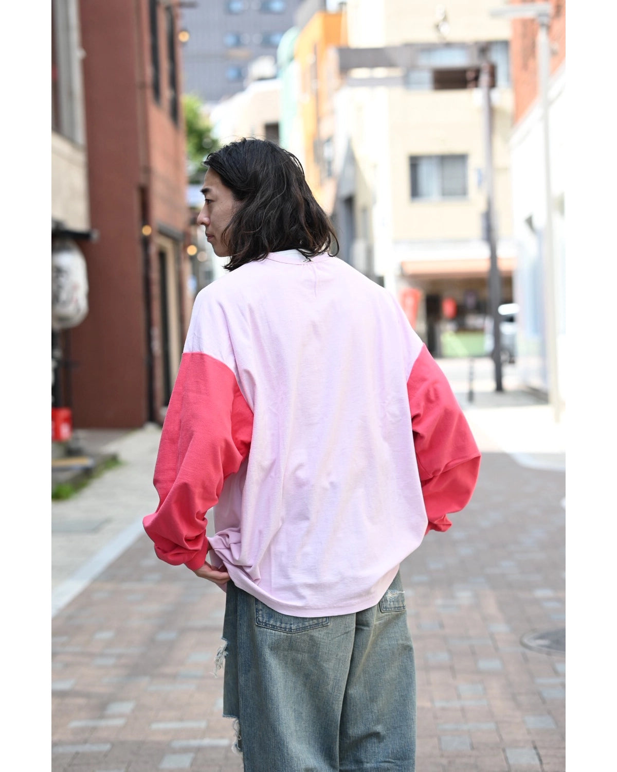 refomed / REVERSIBLE L/S TEE (RECU-034)