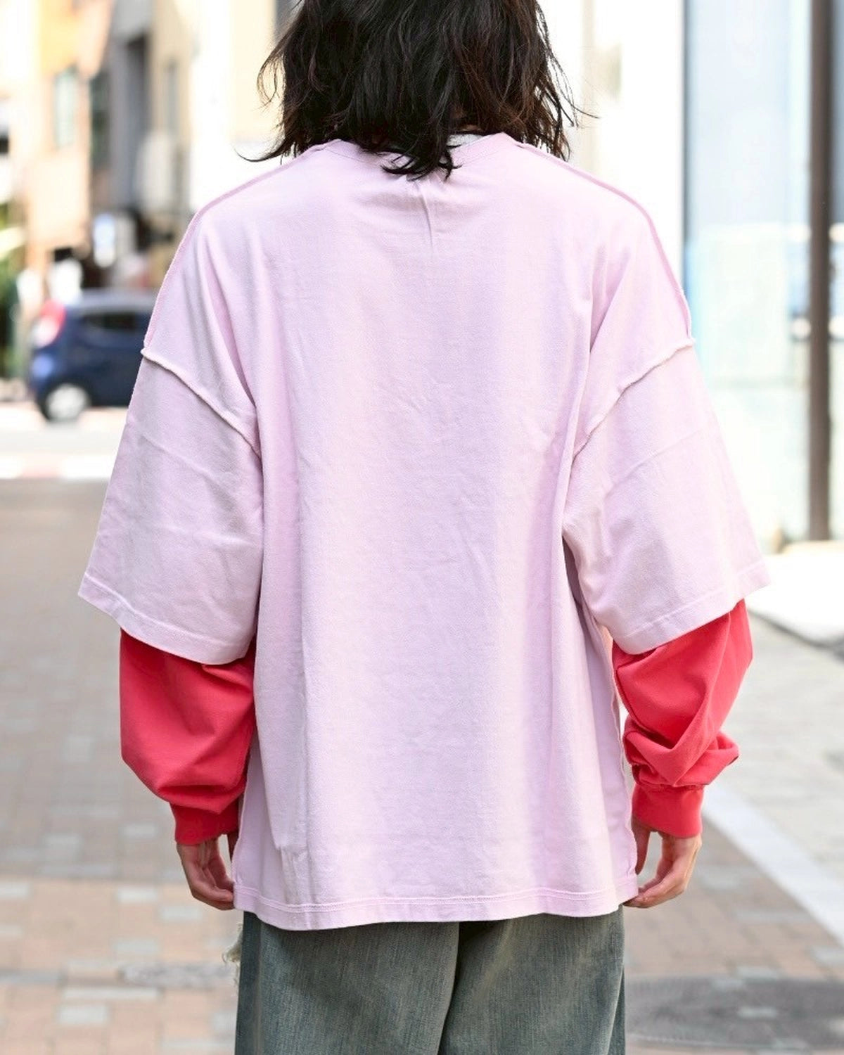 refomed / REVERSIBLE L/S TEE (RECU-034)