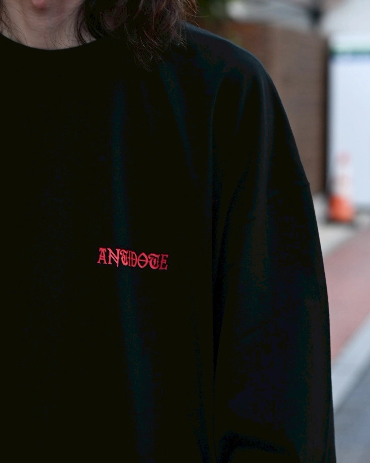 ANTIDOTE BUYERS CLUB / Over Sized Logo L/S Tee (ABCAW250S02)