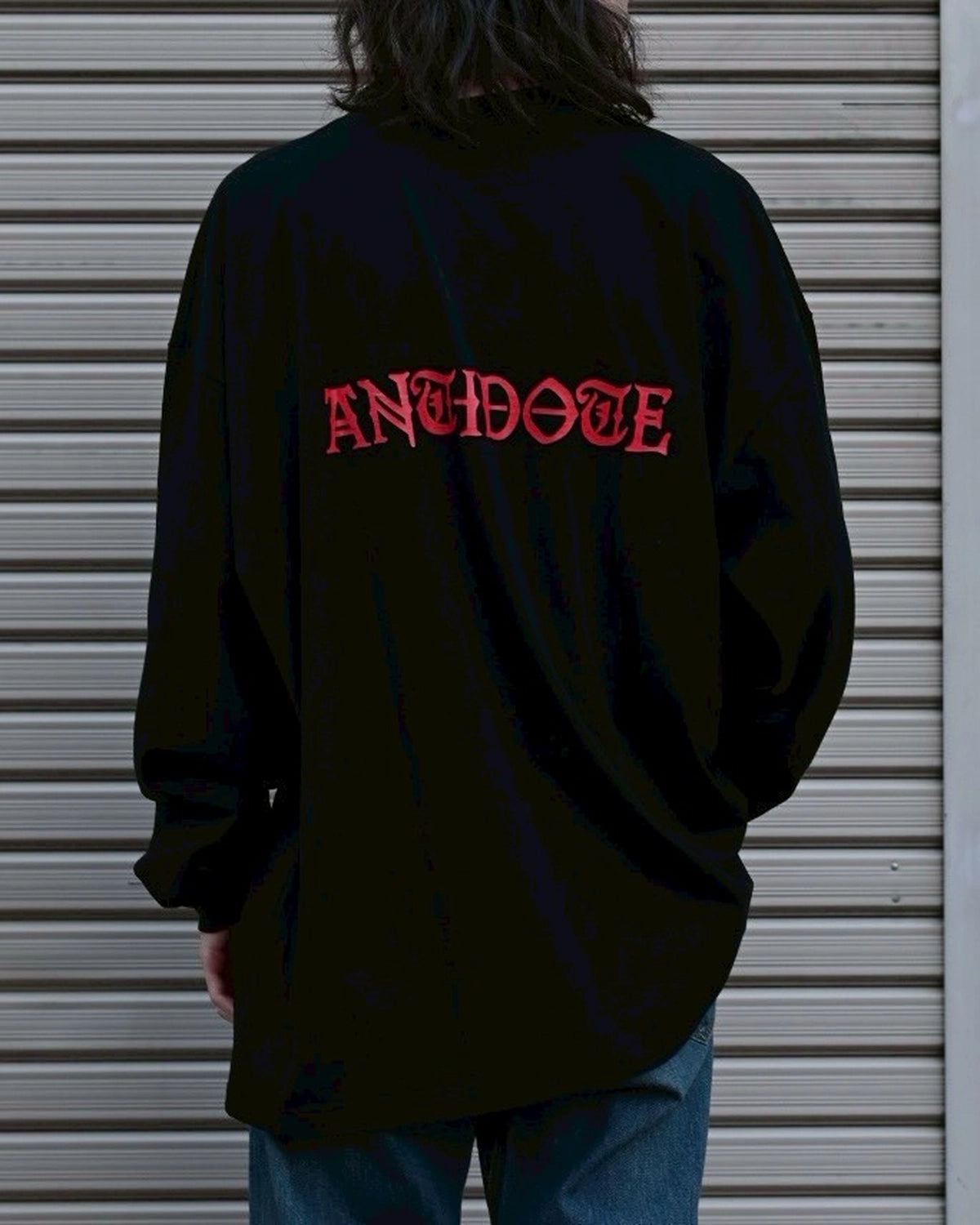 ANTIDOTE BUYERS CLUB / Over Sized Logo L/S Tee (ABCAW250S02)