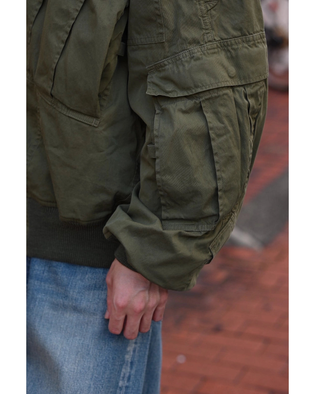 eYe JUNYA WATANABE MAN × Needles / 綿ナイロンオックス Needles Wネーム (WP-J902-100)