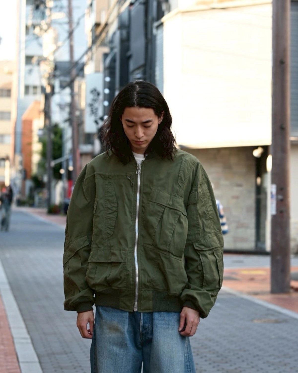 eYe JUNYA WATANABE MAN × Needles / 綿ナイロンオックス Needles Wネーム (WP-J902-100)