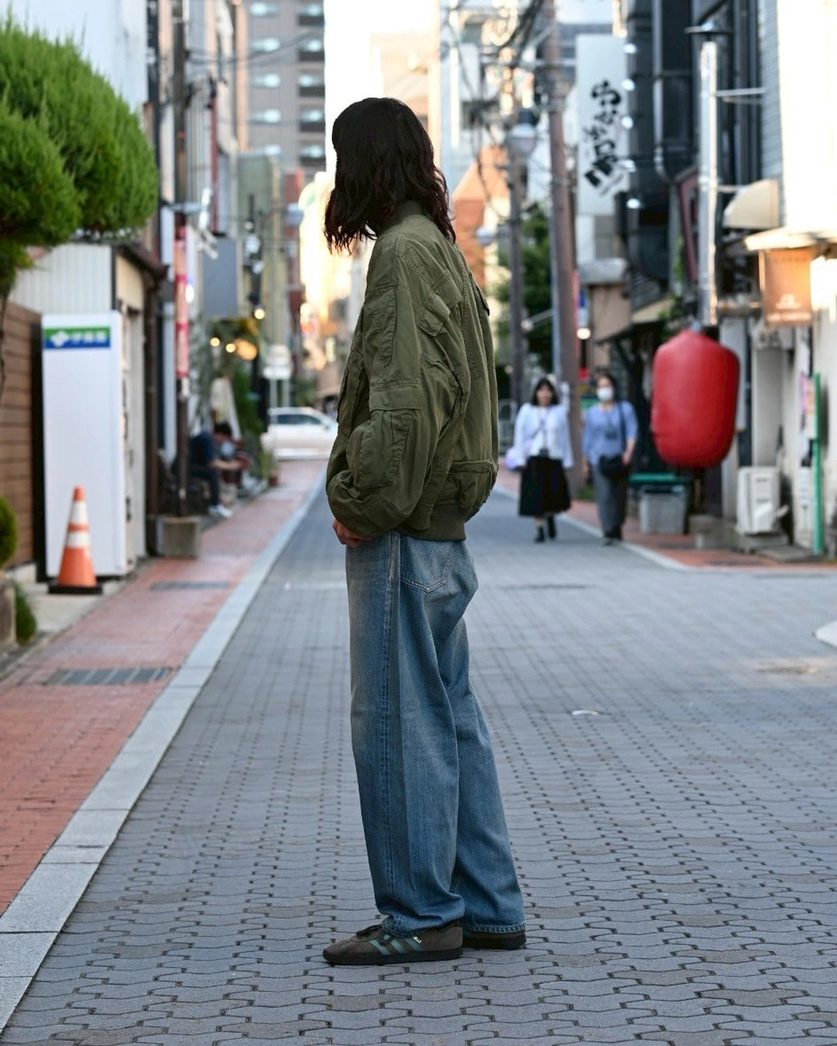 eYe JUNYA WATANABE MAN × Needles / 綿ナイロンオックス Needles Wネーム (WP-J902-100)