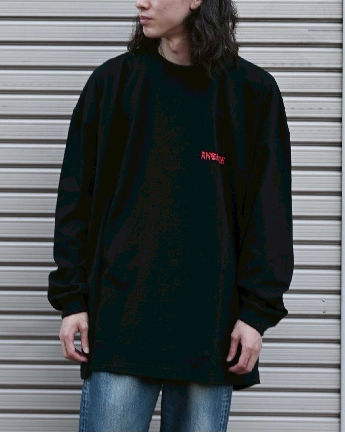 ANTIDOTE BUYERS CLUB / Over Sized Logo L/S Tee (ABCAW250S02)