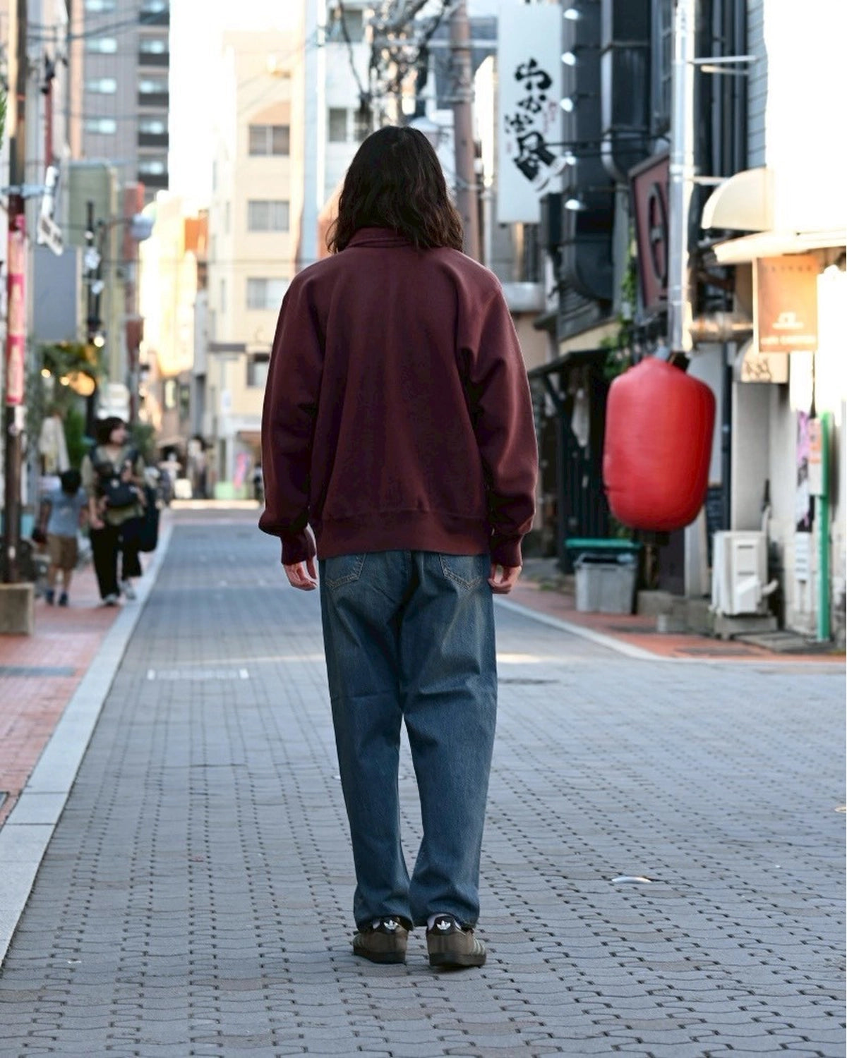 A.PRESSE / Washed Denim Wide Pants (AP-4002)