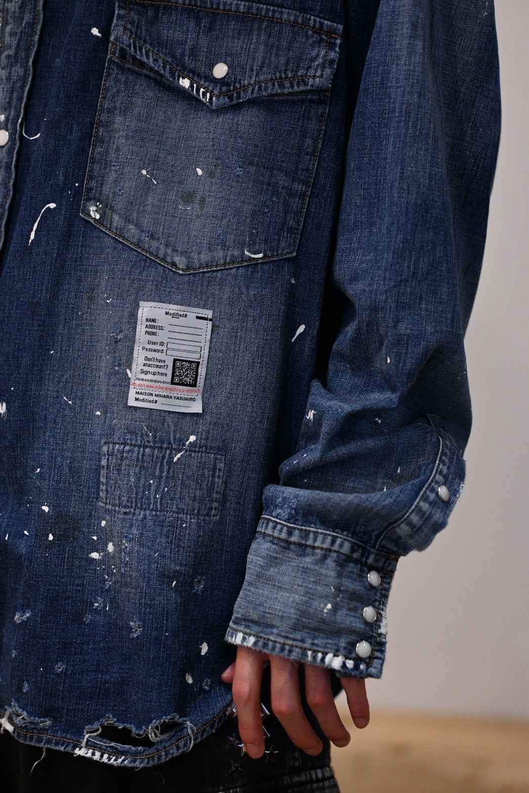 Maison MIHARA YASUHIRO / DENIM SHIRTS (J15SH125)