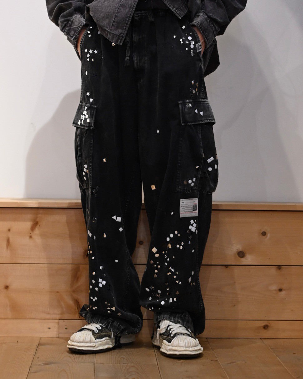 Maison MIHARA YASUHIRO / Embellished Millitary Pants (B15PT062)