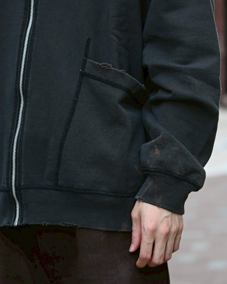 concause / FULL ZIP SWEAT CARDIGAN (2502005)