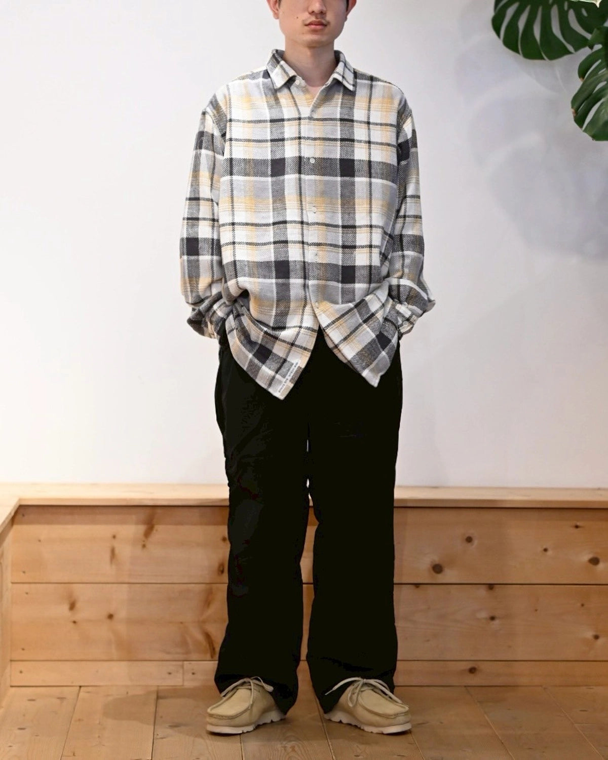 nanamica / Heavy Flannel Shirt (S25FG046)