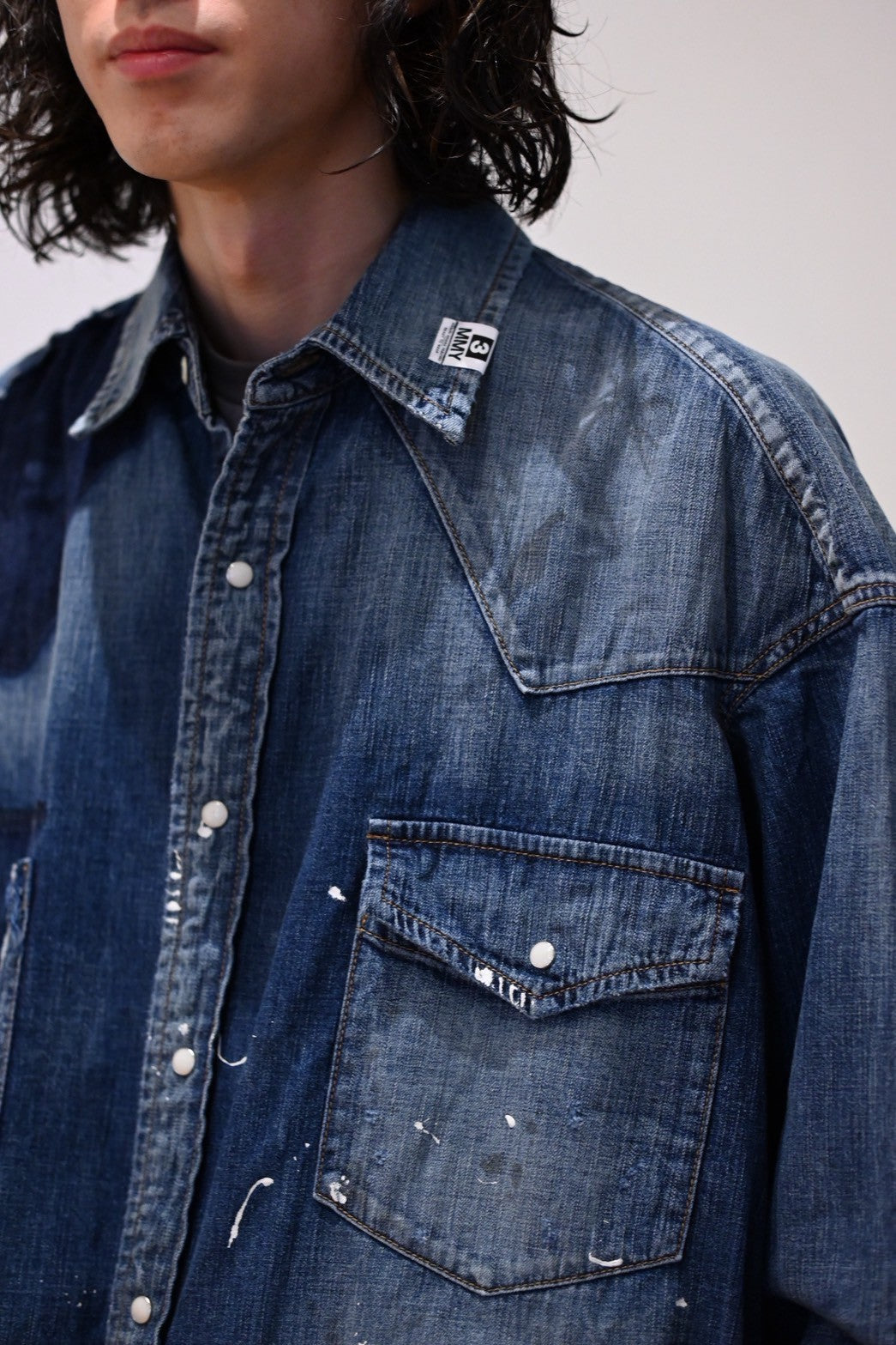 Maison MIHARA YASUHIRO / DENIM SHIRTS (J15SH125)