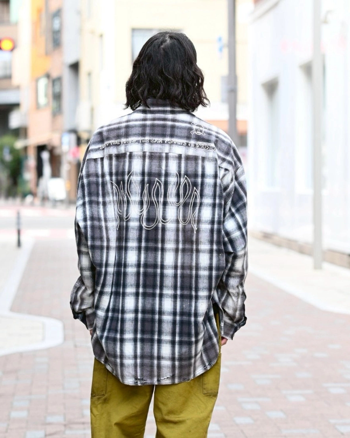 Maison MIHARA YASUHIRO / CHECK L/S SHIRTS (J15SH181)