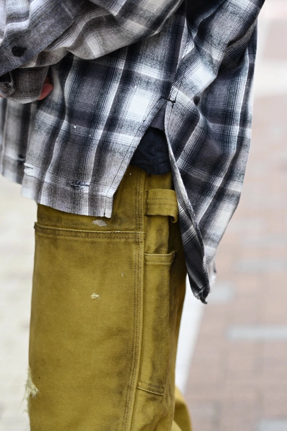 Maison MIHARA YASUHIRO / CHECK L/S SHIRTS (J15SH181)