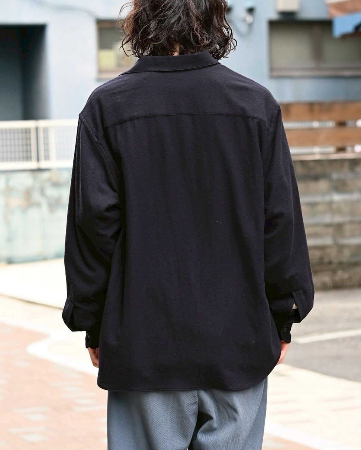 A.PRESSE / Wool Skipper Shirt (25AAP-02-11)