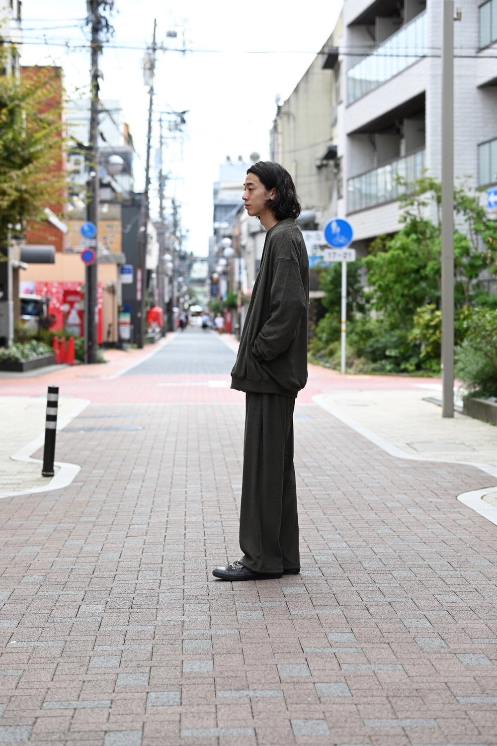 FreshService / UTILITY PILE CARDIGAN SET-UP (FSR253-60211)