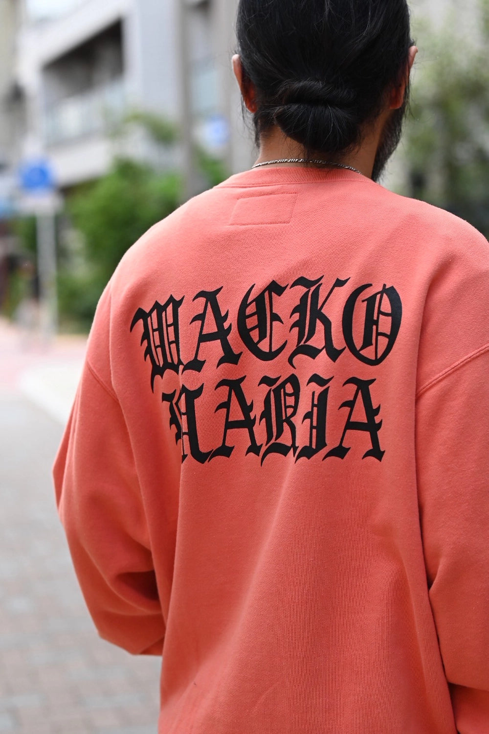 WACKO MARIA × DEATH ROW RECORDS / GARMENT DYED CREW NECK SWEAT SHIRT (DEATHROW-WM-SS03)