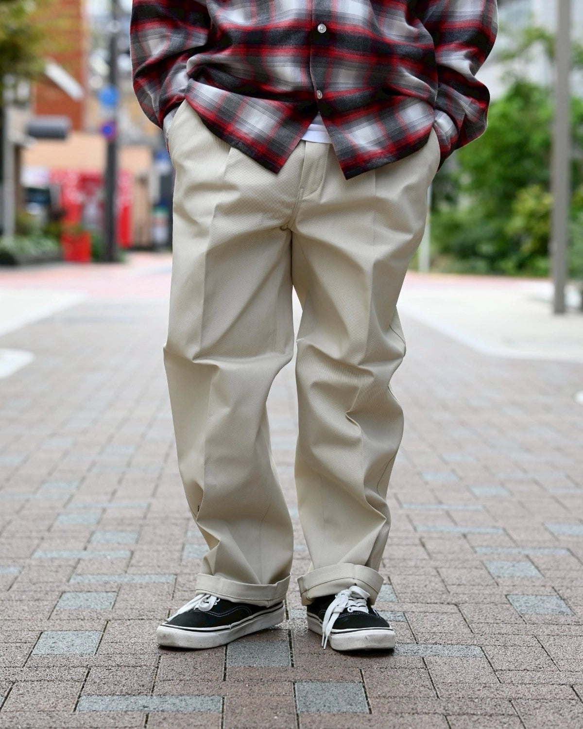 WACKO MARIA × DICKIES / PLEATED TROUSERS (25FW-WMP-DC01)