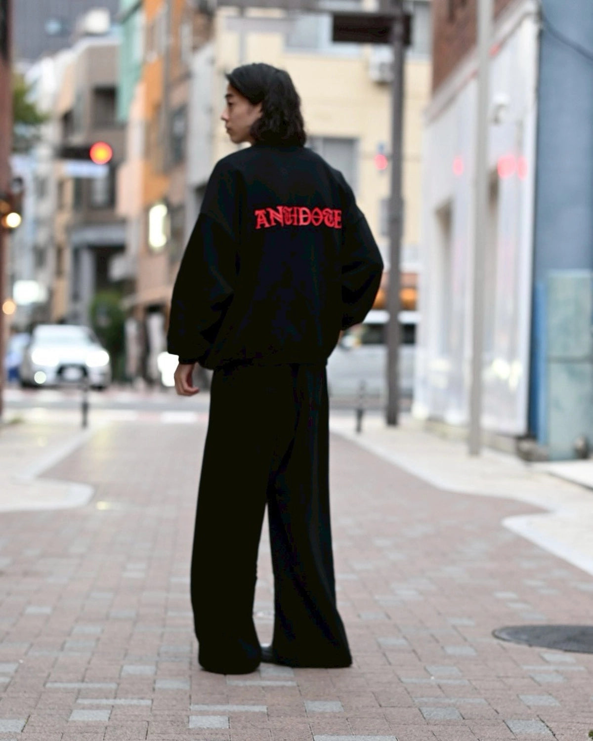 ANTIDOTE BUYERS CLUB / Over Sized Logo Sweat Pants (ABCAW25OS05)
