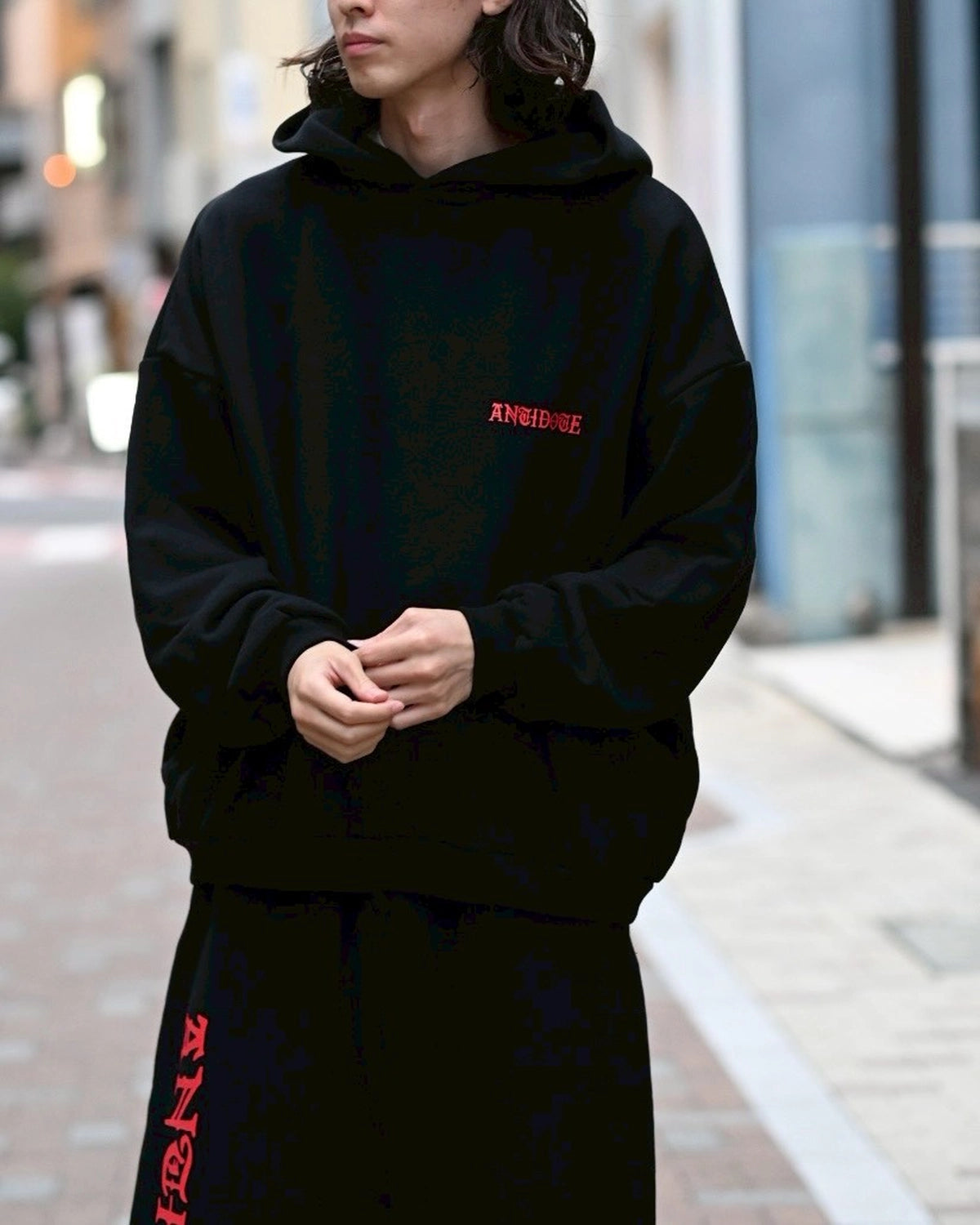ANTIDOTE BUYERS CLUB / Over Sized Logo Sweat Parka (ABCAW25OS04)