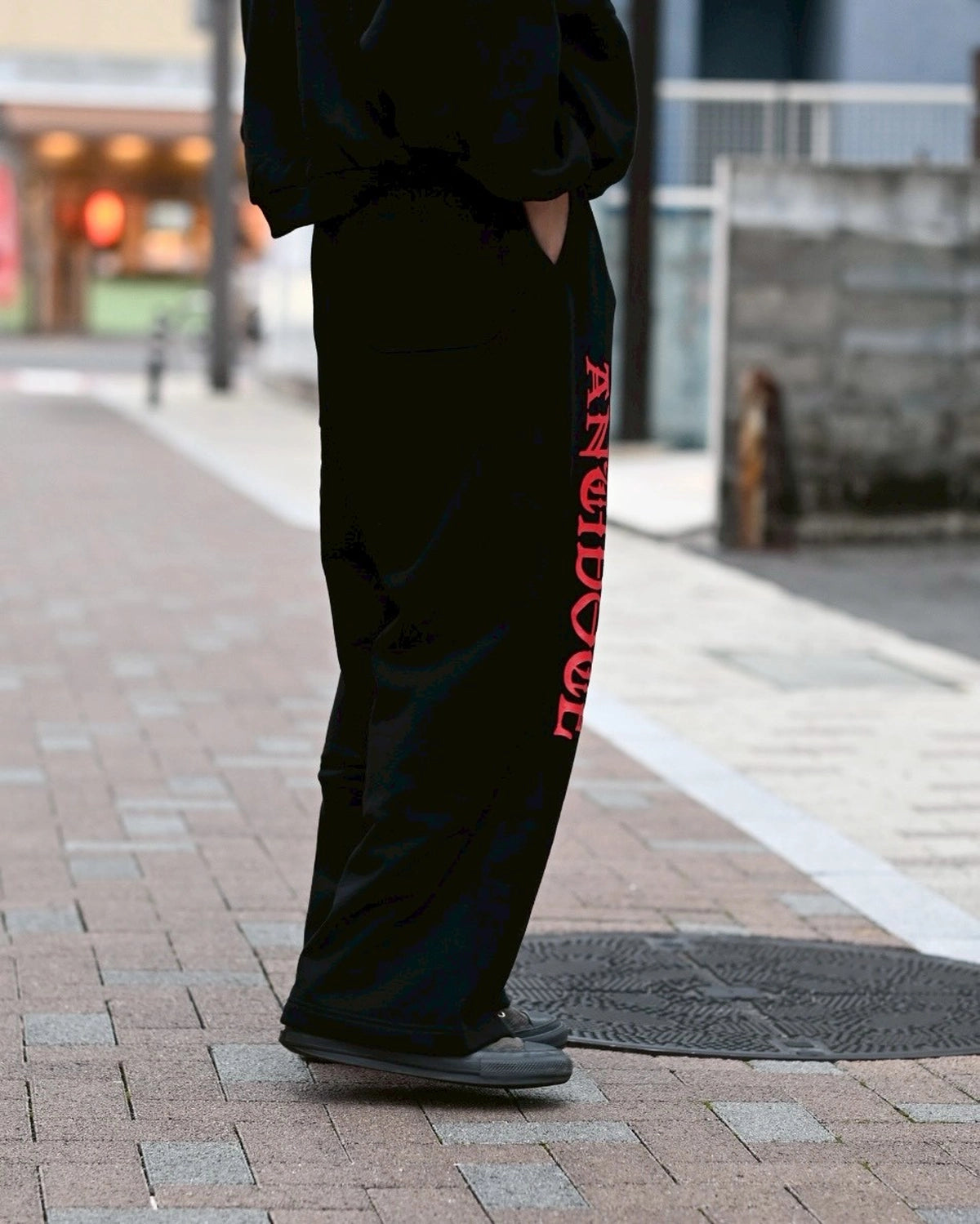 ANTIDOTE BUYERS CLUB / Over Sized Logo Sweat Pants (ABCAW25OS05)