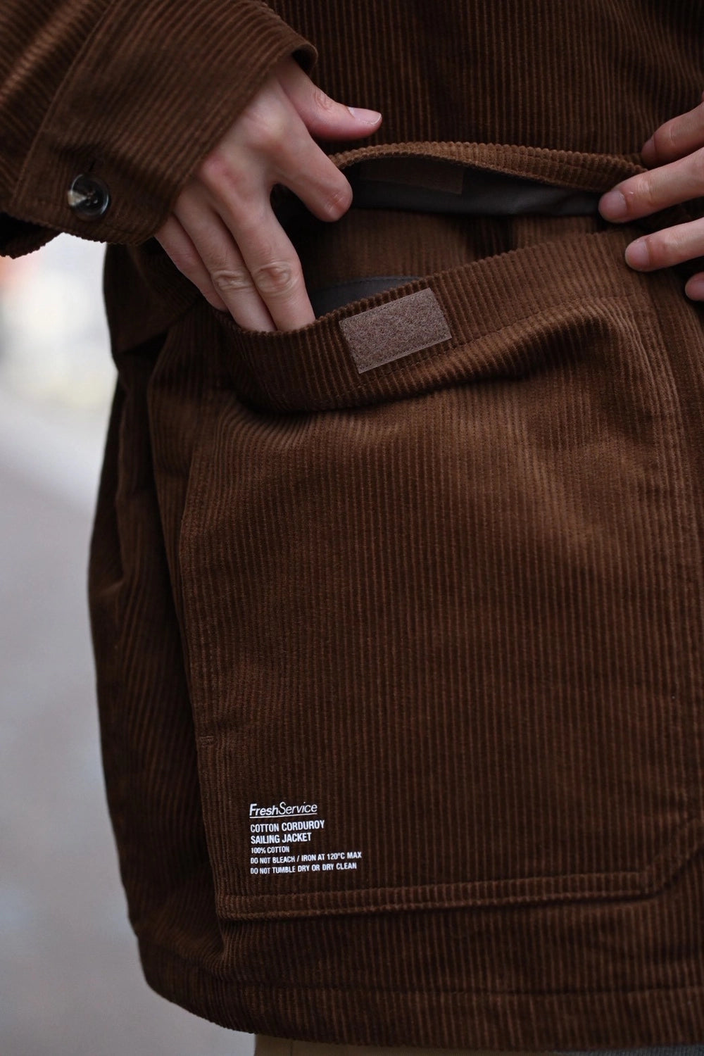 FreshService / COTTON CORDUROY SAILING JACKET (FSC253-30124)