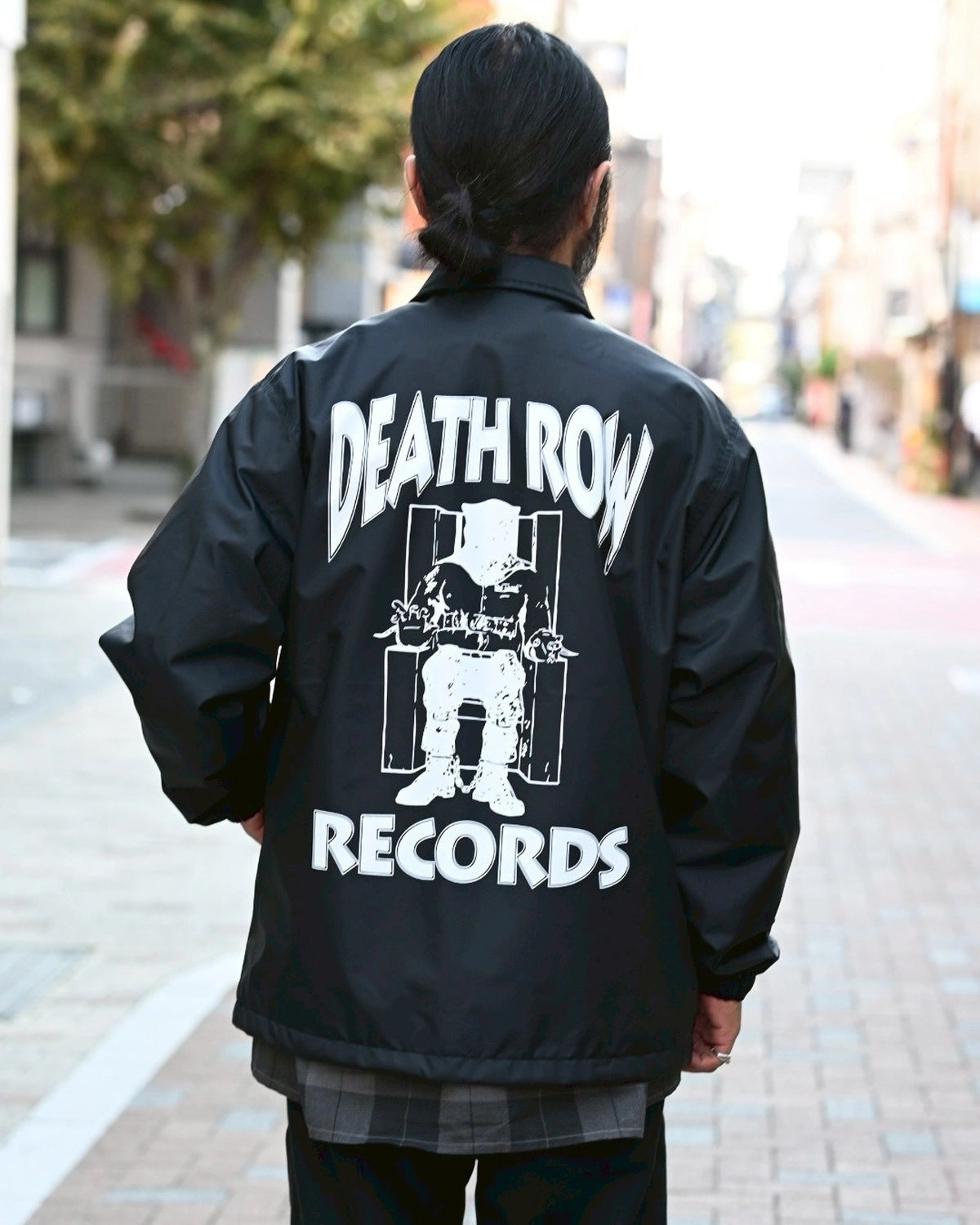 WACKO MARIA × DEATH ROW RECORDS / COACH JACKET (DEATHROW-WM-BL01)
