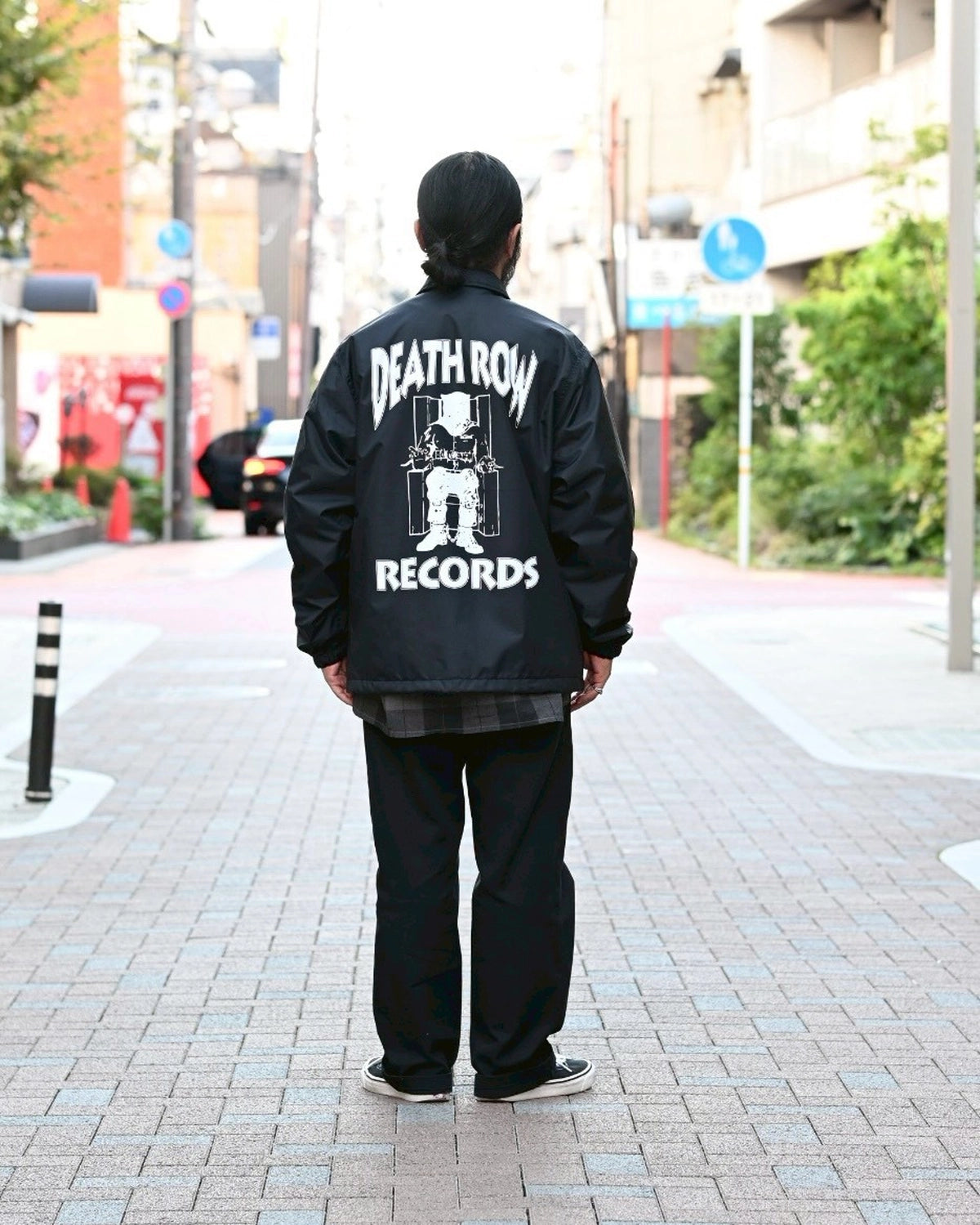 WACKO MARIA × DEATH ROW RECORDS / COACH JACKET (DEATHROW-WM-BL01)