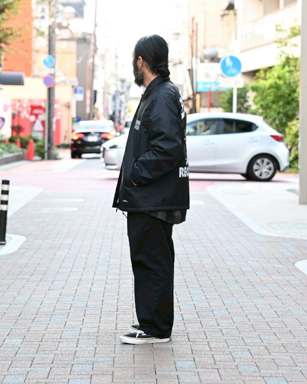 WACKO MARIA × DEATH ROW RECORDS / COACH JACKET (DEATHROW-WM-BL01)