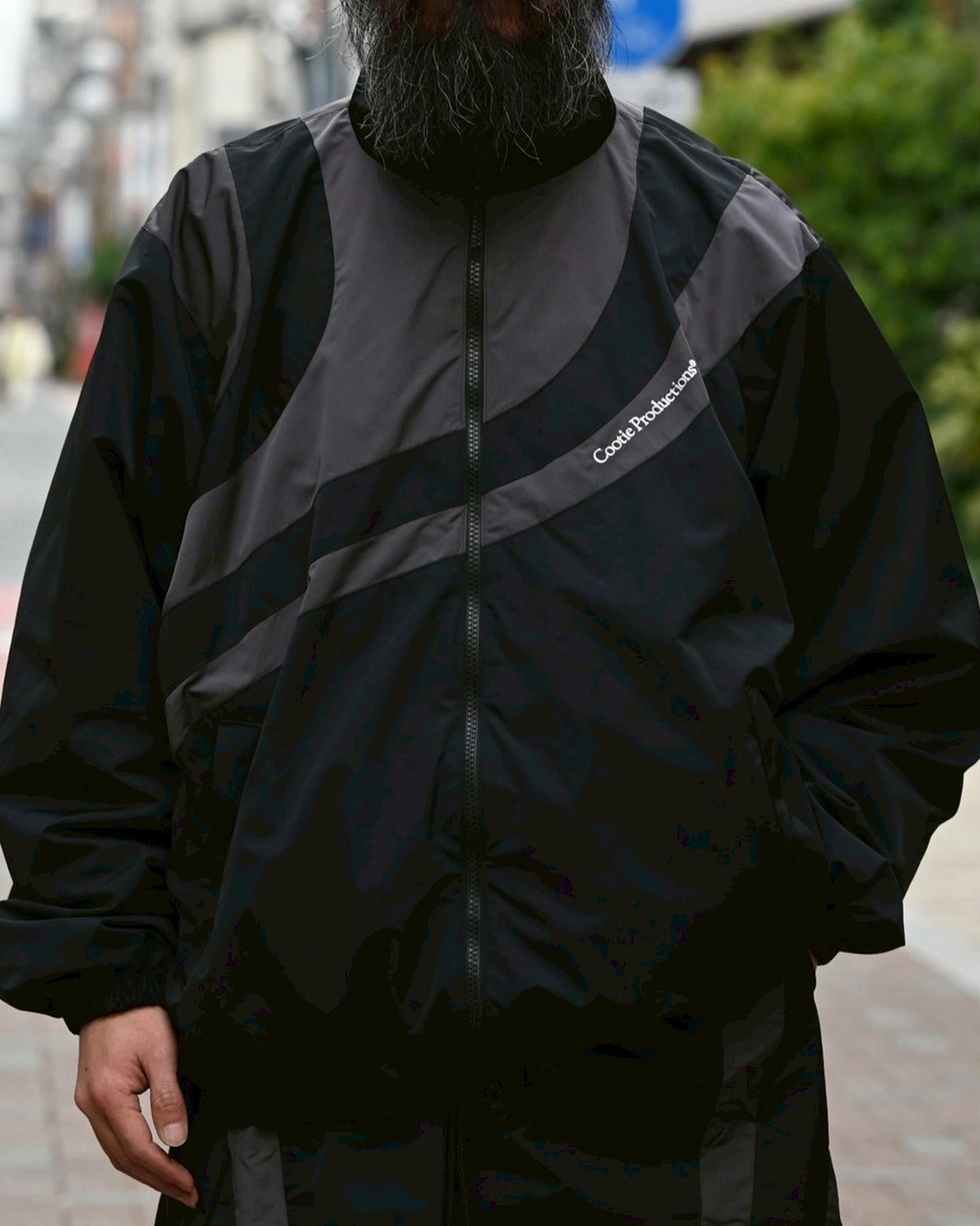 COOTIE PRODUCTIONS® / Nylon Paneling Track Jacket (CTE-26S208)