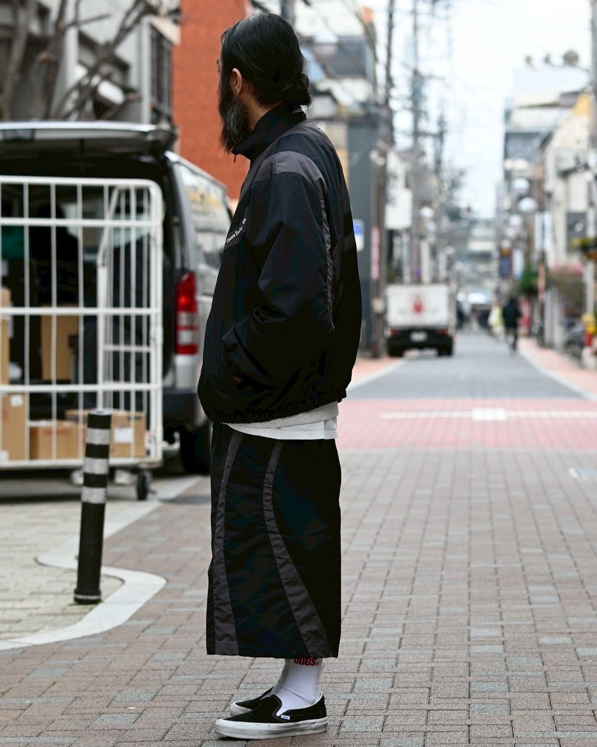 COOTIE PRODUCTIONS® / Nylon Paneling Track Jacket (CTE-26S208)