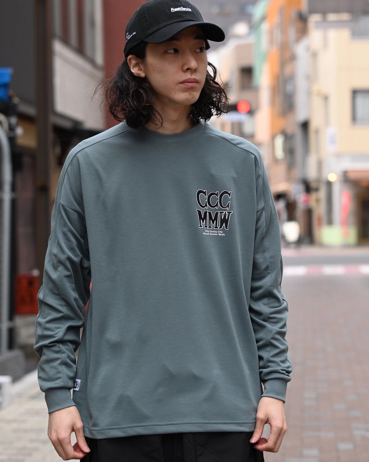 CITY COUNTRY CITY × Marmot / FEEL UP L/S T-SHIRT (CCC-261C001)