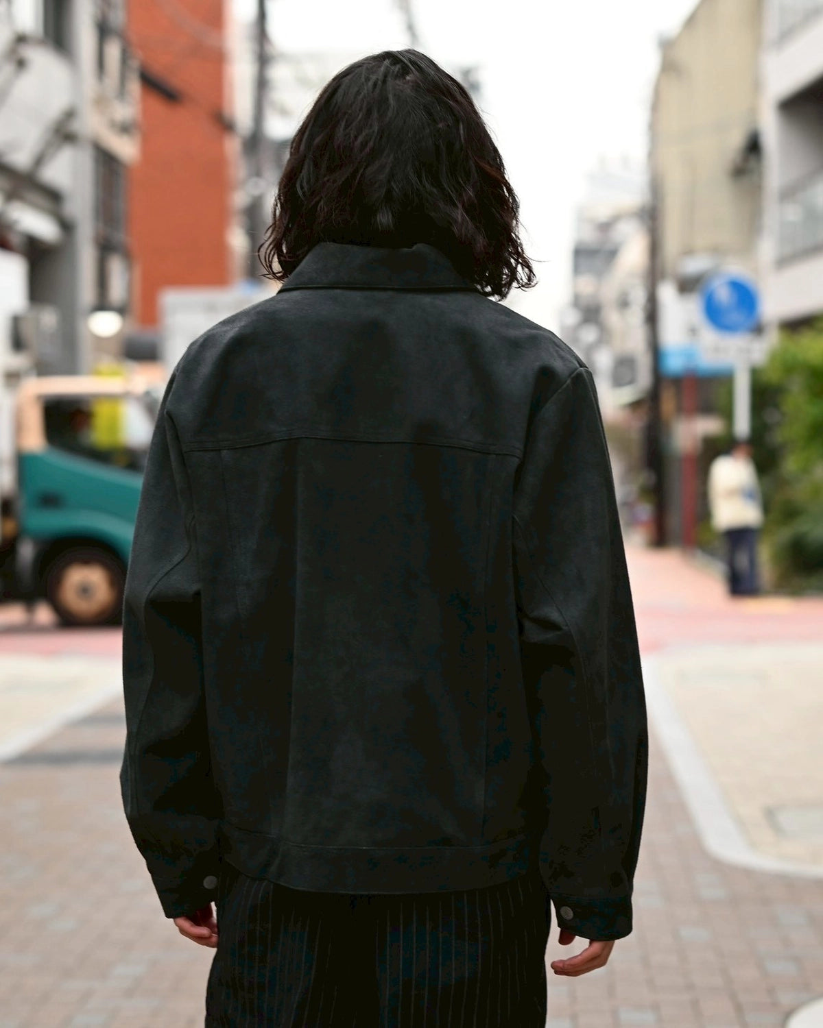 WACKO MARIA (※ J.B. Voice EXCLUSIVE ) / SUEDE LEATHER TRUCKER JACKET (WMGP-JBV-BL01)