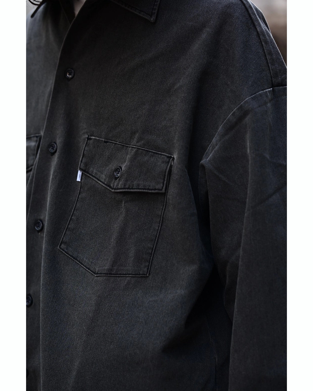 COOTIE PRODUCTIONS® / Pigment Coating T/R Twill L/S Work Shirt (CTE-26S403)