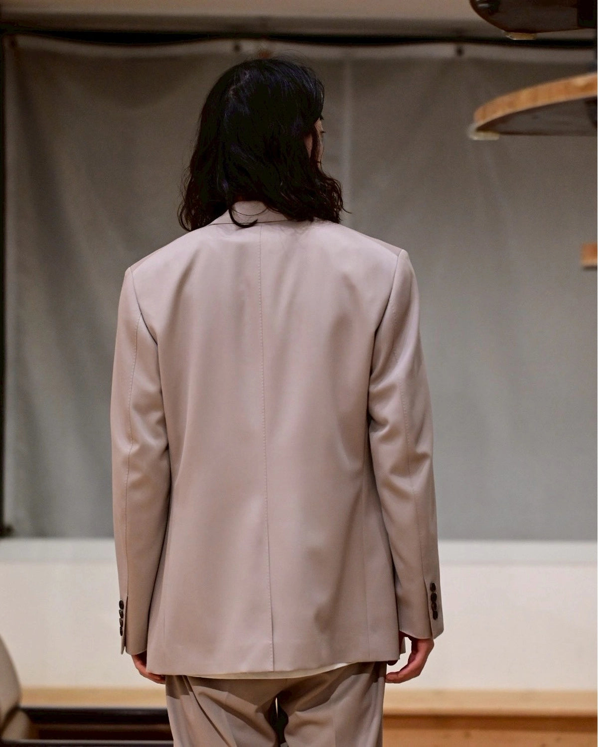 WACKO MARIA × DORMEUIL / SINGLE BREASTED JACKET -TYPE-1- & PLEATED TROUSERS -TYPE-2- (26SS-WMO-SU01)