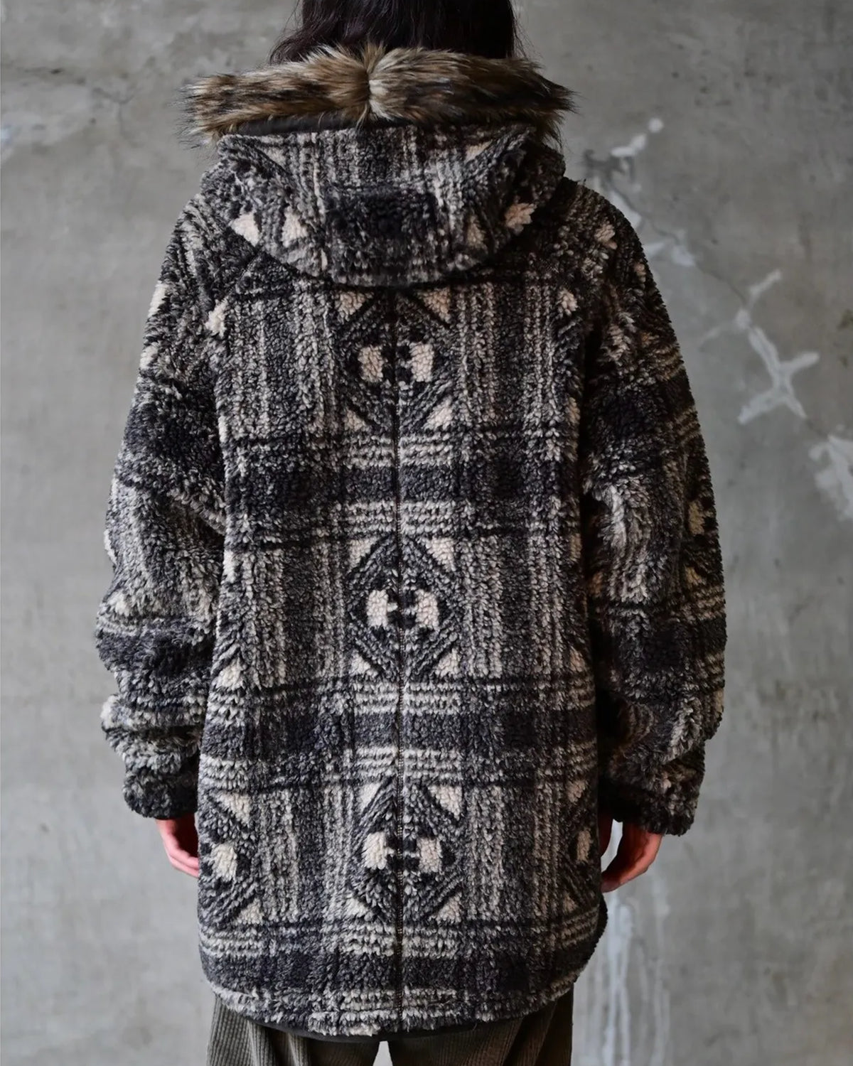 RRL / フェイクファートリム フリース ジャケット (MNNRRKNI16820231)