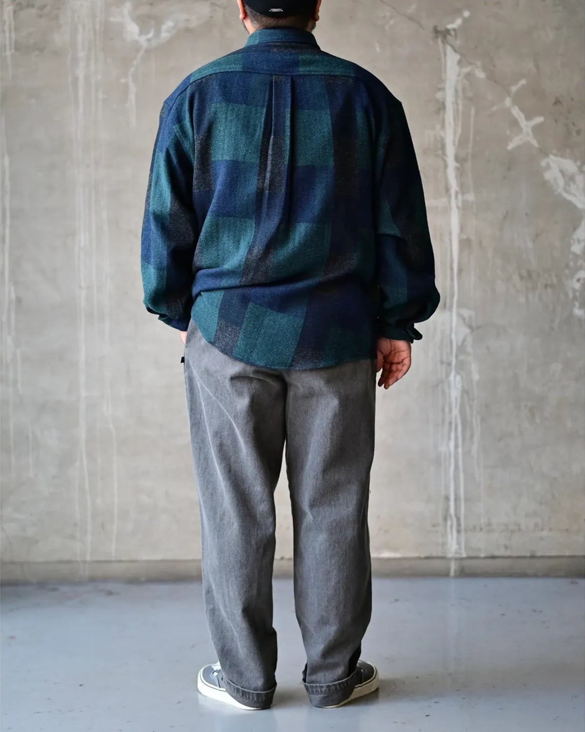 DESCENDANT / VANNING PLAID LS SHIRT (262CPDS-SHM02)