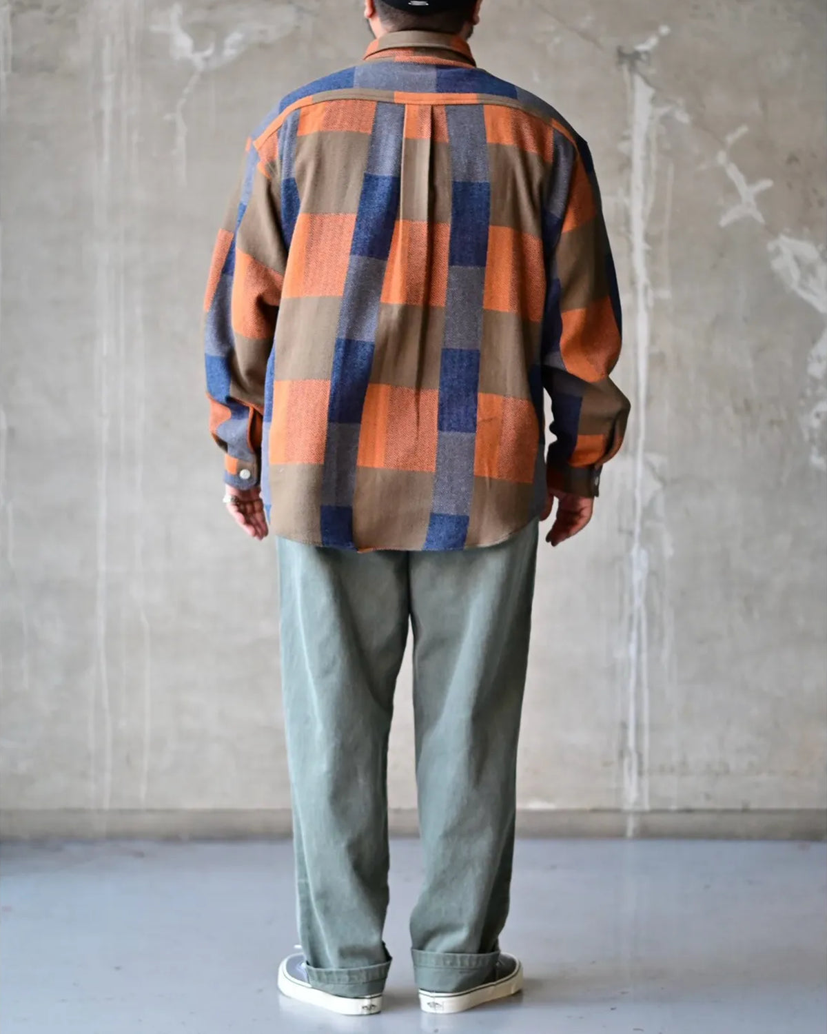 DESCENDANT / VANNING PLAID LS SHIRT (262CPDS-SHM02)