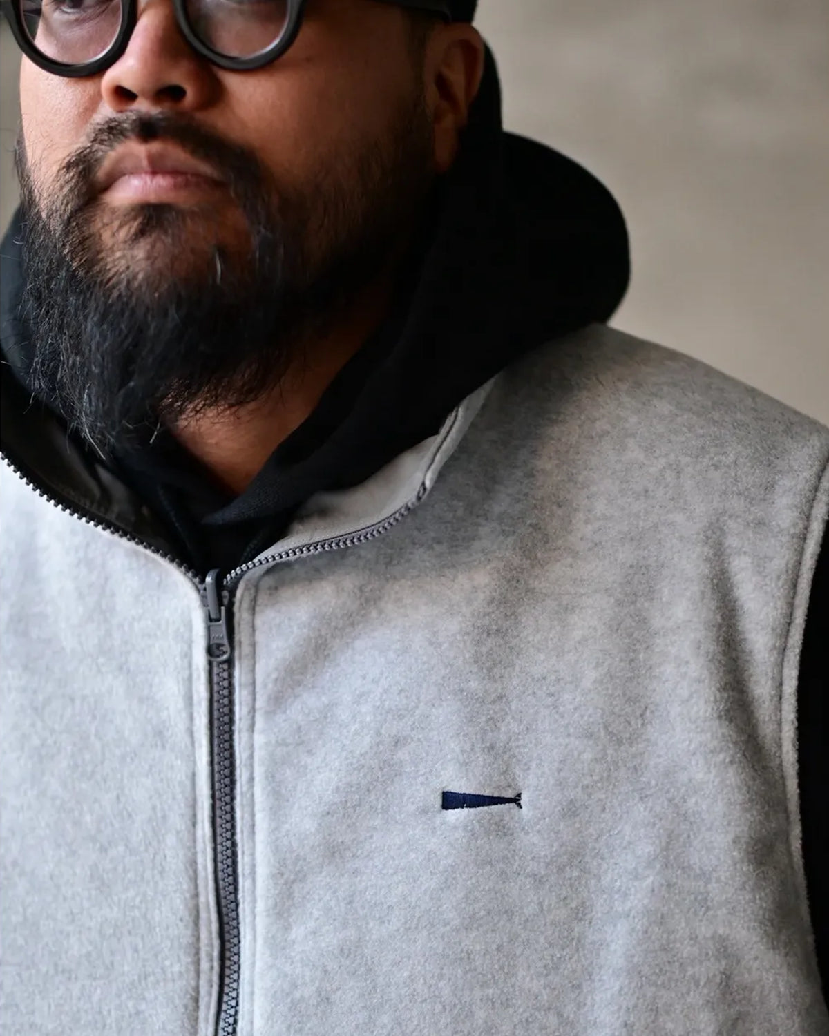 DESCENDANT / DAVID NYLON VEST (262TQDS-JKM03)