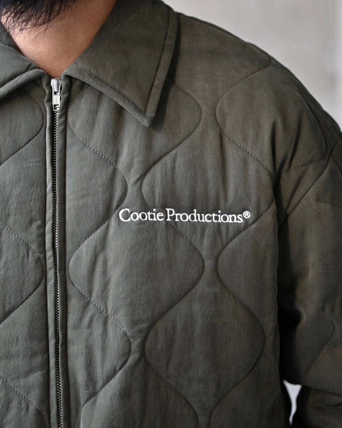 COOTIE PRODUCTIONS / Cu/Ny Satin Vietnam Liner Jacket (CTE-26A207)