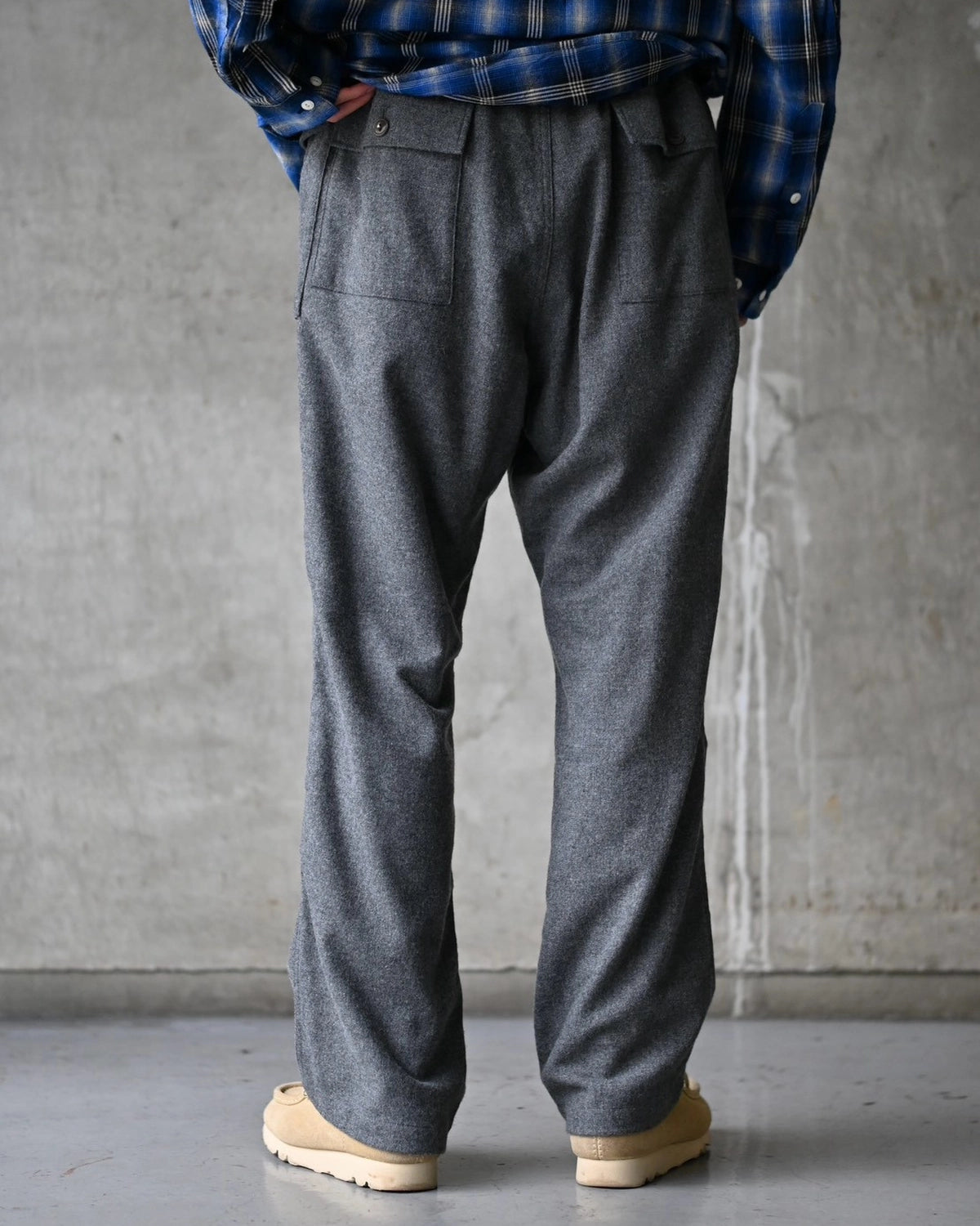 NONNATIVE / TROOPER 4P TROUSERS WOOL CASHMERE OXFORD (NN-P4922)