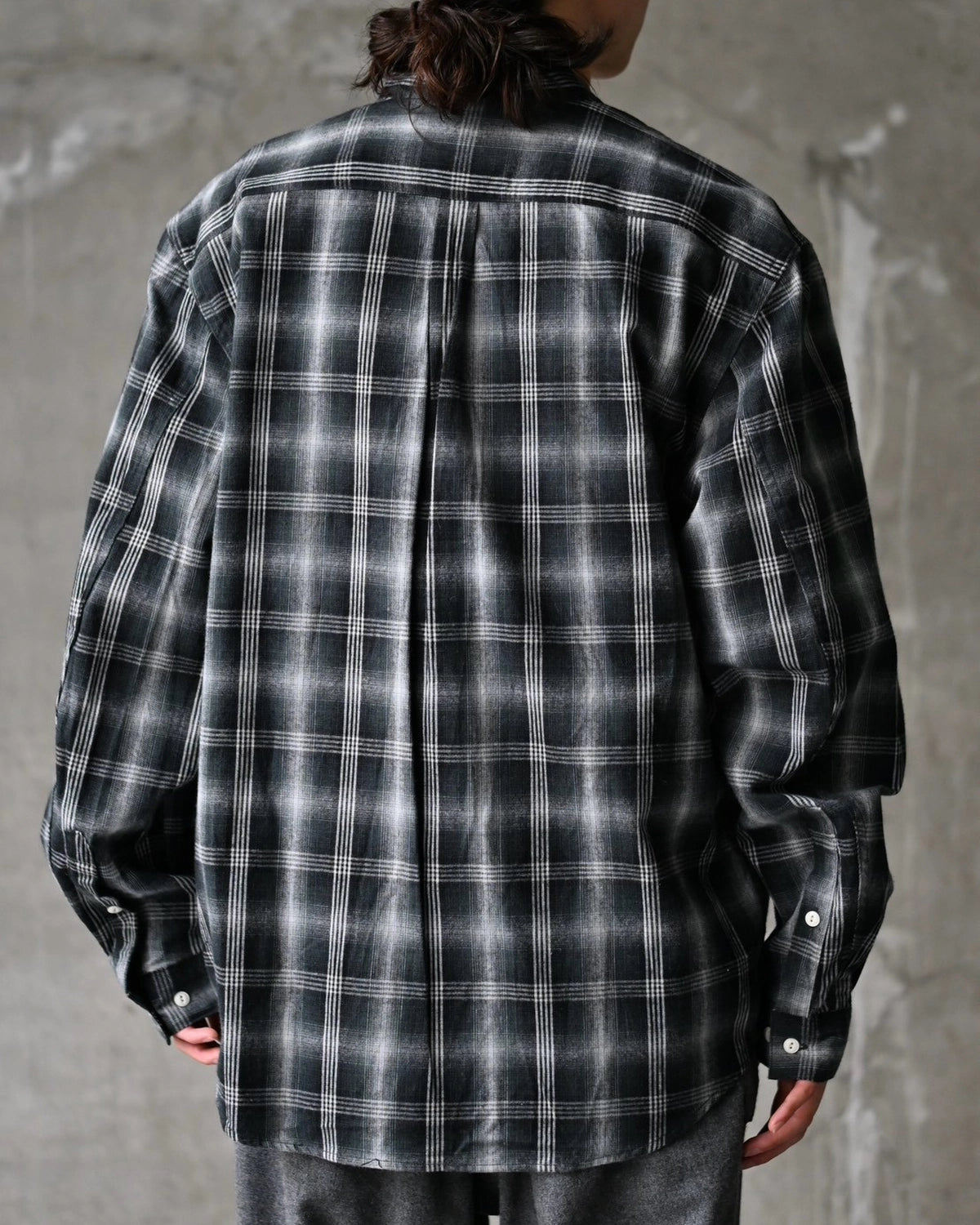 NONNATIVE × Rafu / WORKER SHIRT JACKET COTTON TWILL OMBRE CHECK (NN-S4905)