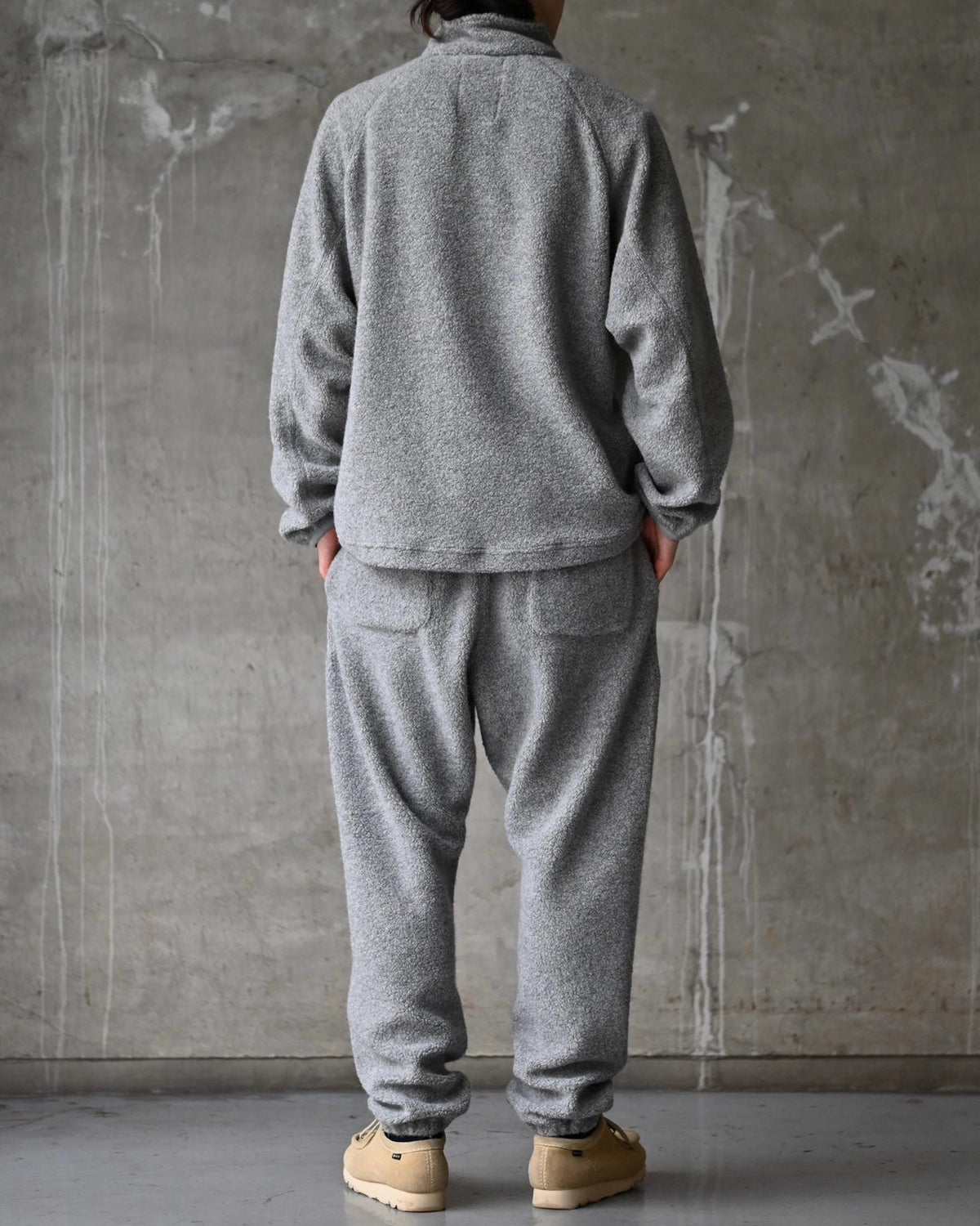 NONNATIVE / HIKER HALF ZIP BROUSON WOOL POLY NULON PILE (NN-C4911)