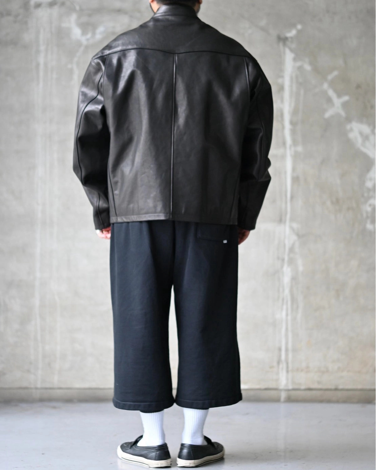 ANTIDOTE BUYERS CLUB / Leather Single Riders Jacket (ABCAW26JK01-1)