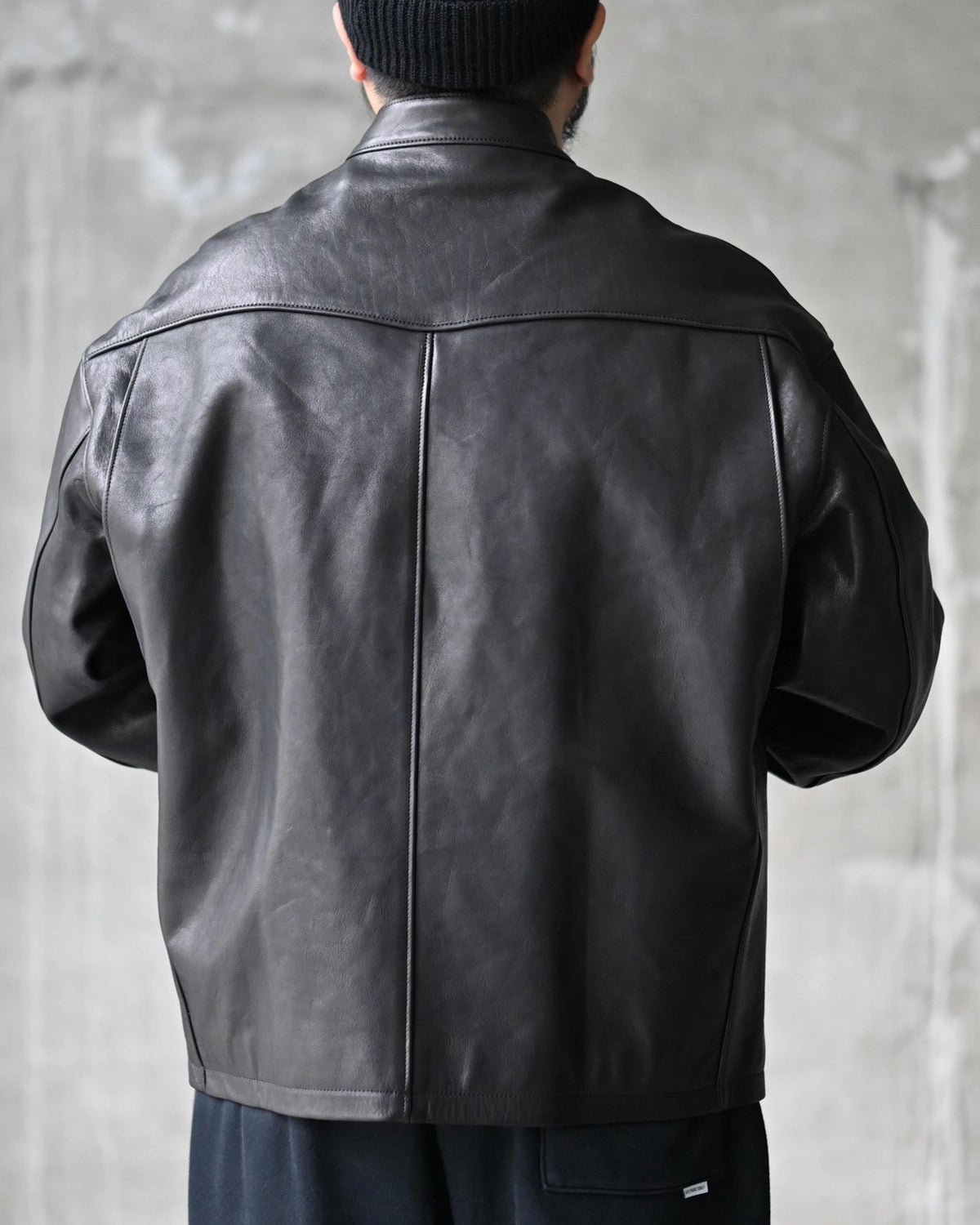ANTIDOTE BUYERS CLUB / Leather Single Riders Jacket (ABCAW26JK01-1)