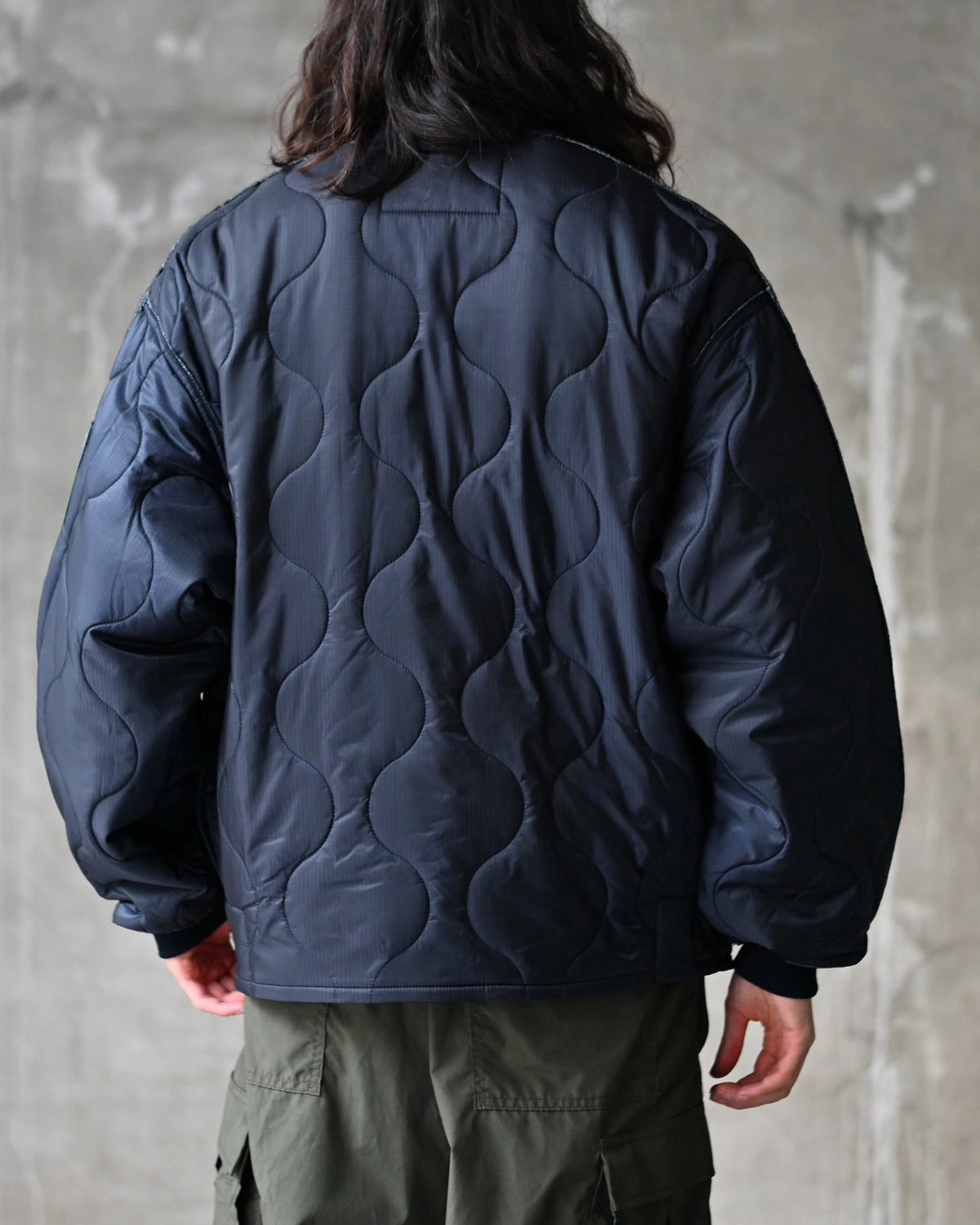 N.HOOLYWOOD TEST PRODUCT EXCHANGE SERVICE / QUILTED JACKET (9262-BL01-003)